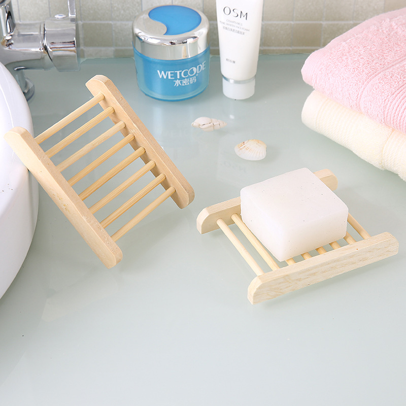Simple and creative wooden soap box for home use, large soap box for bathroom, no need for drilling, draining and storage rack, home accessories Application Scenario