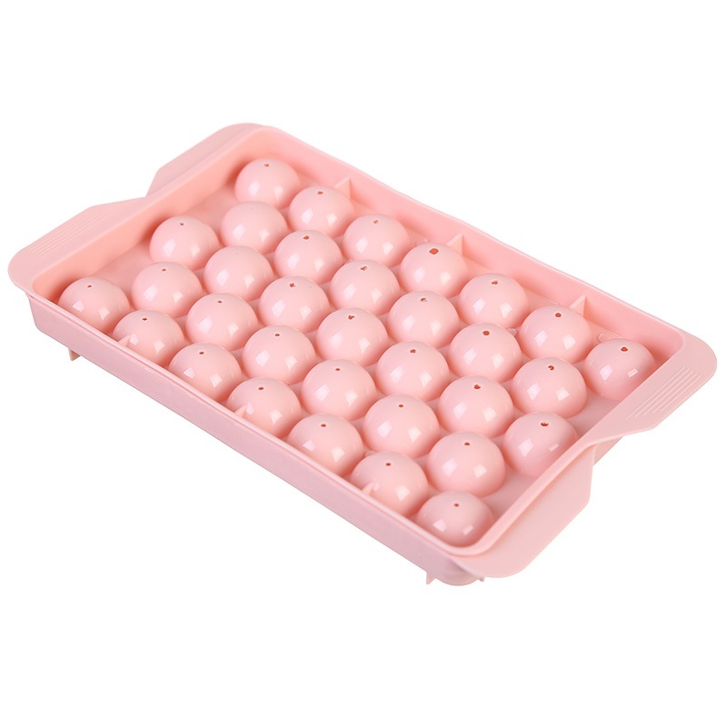 Homemade 33 Ice Hockey Ice Block Mold Refrigerator Ice Box Ball Shaped Ice Grid Creative Home Storage Box Item Picture
