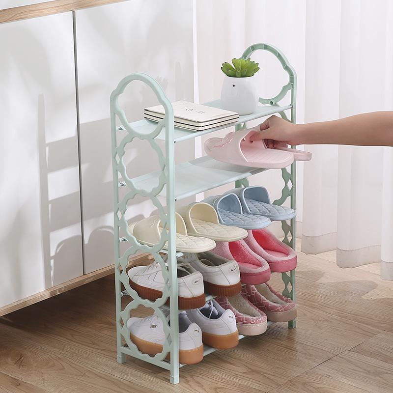 Classic Practical Combination Shoe Rack Four-Layer Five-Layer Simple Combination Shelf Easy Assembly Specification drawing