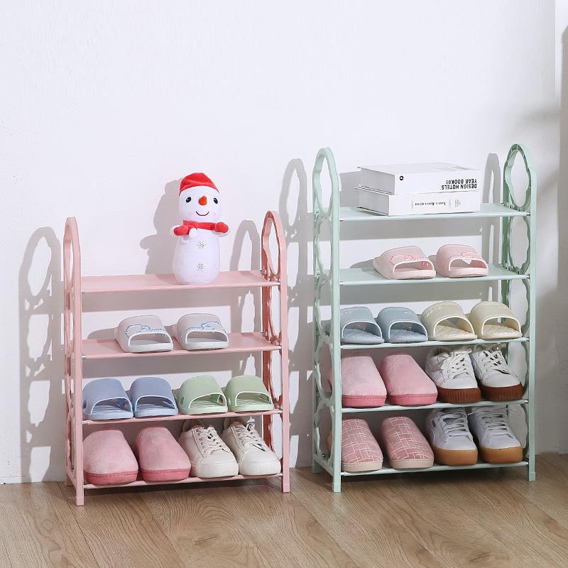 Classic Practical Combination Shoe Rack Four-Layer Five-Layer Simple Combination Shelf Easy Assembly details Picture