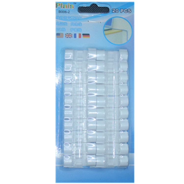 Plastic cable tie Power cable organizer Self-adhesive desktop cable organizer Nadd-free network cable clip card