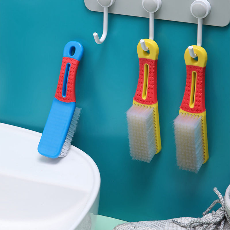 Soft-bristled shoe brush, no damage to shoes, household clothes cleaning and washing brush, multi-functional shoe brush, shoe washing magic tool, long-handled brush
