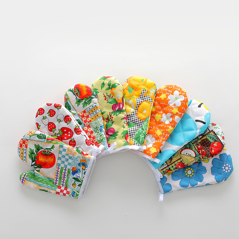 Foreign Trade Baking Protective Equipment Wholesale Microwave Oven Gloves Heat Insulation Gloves Hot Gloves Oven Gloves 1 Set details Picture