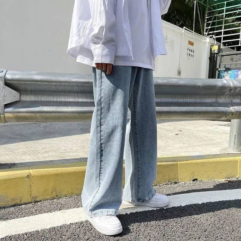 男士牛仔裤实物图