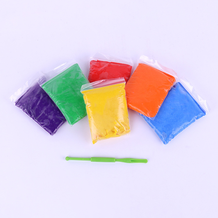 彩泥/粘土/沙实物图