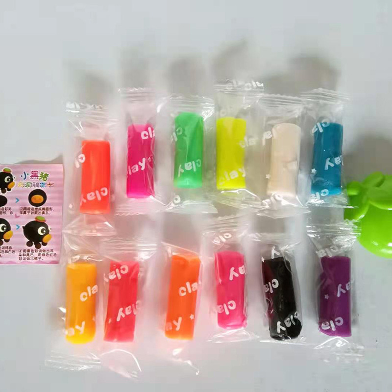 彩泥/粘土/沙实物图