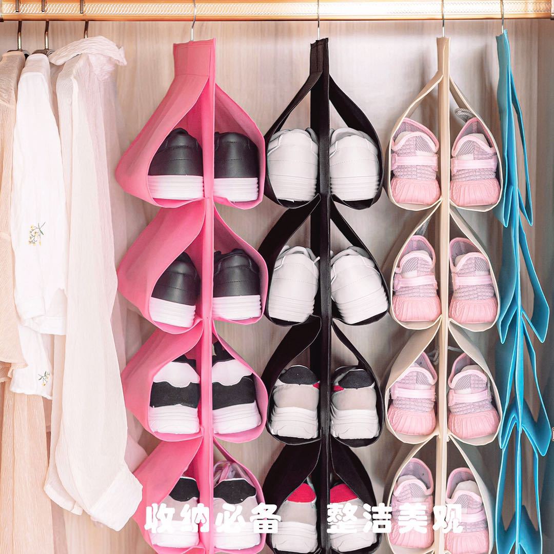 New non-woven fabric storage bags are directly supplied by the manufacturer. We offer multi-color and large-capacity shoe storage hanging bags and wholesale home storage bags
