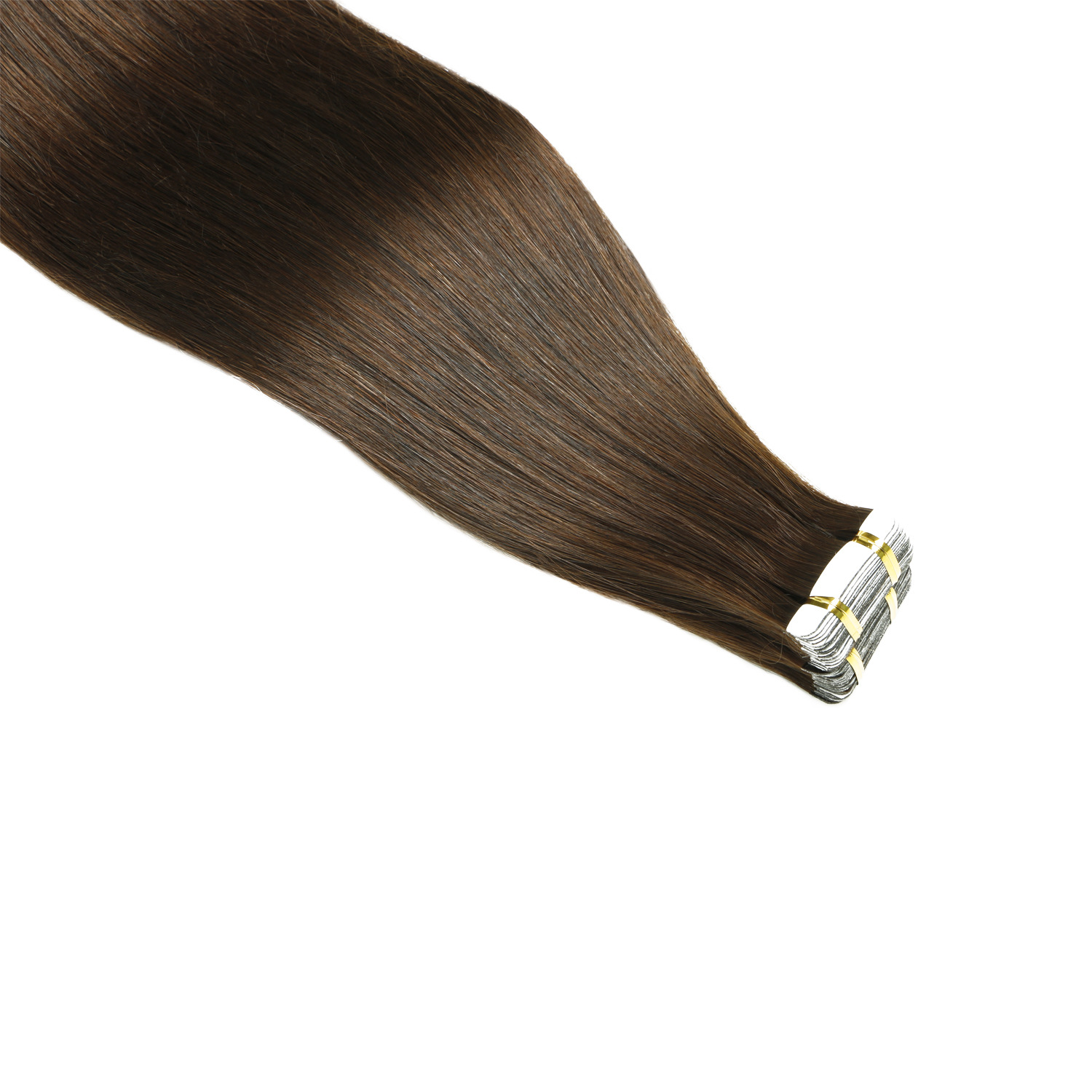 Wig pieces, European and American wig Extension Tape Hair Extension film hair #8 Real person hair brush glue hair Application Scenario