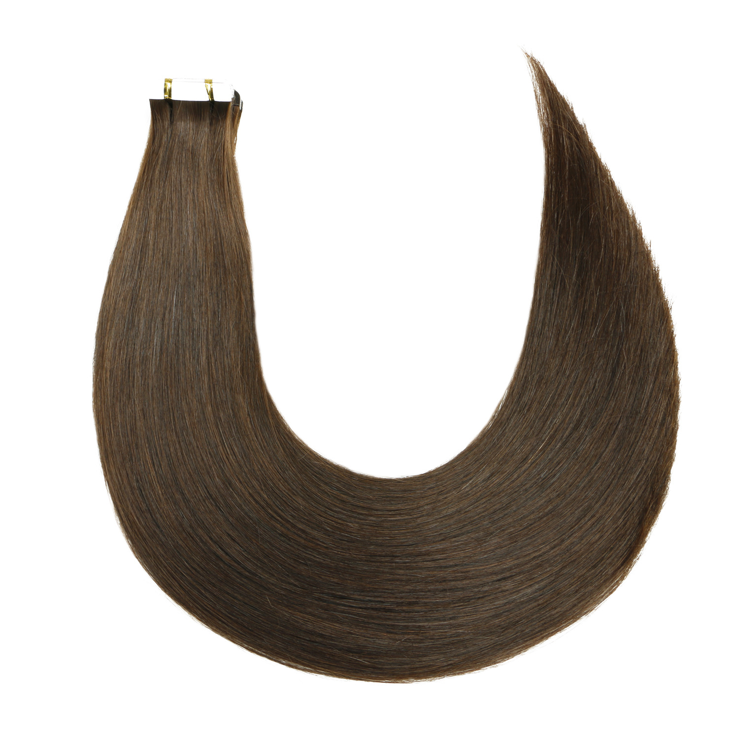 Wig pieces, European and American wig Extension Tape Hair Extension film hair #8 Real person hair brush glue hair Specification image