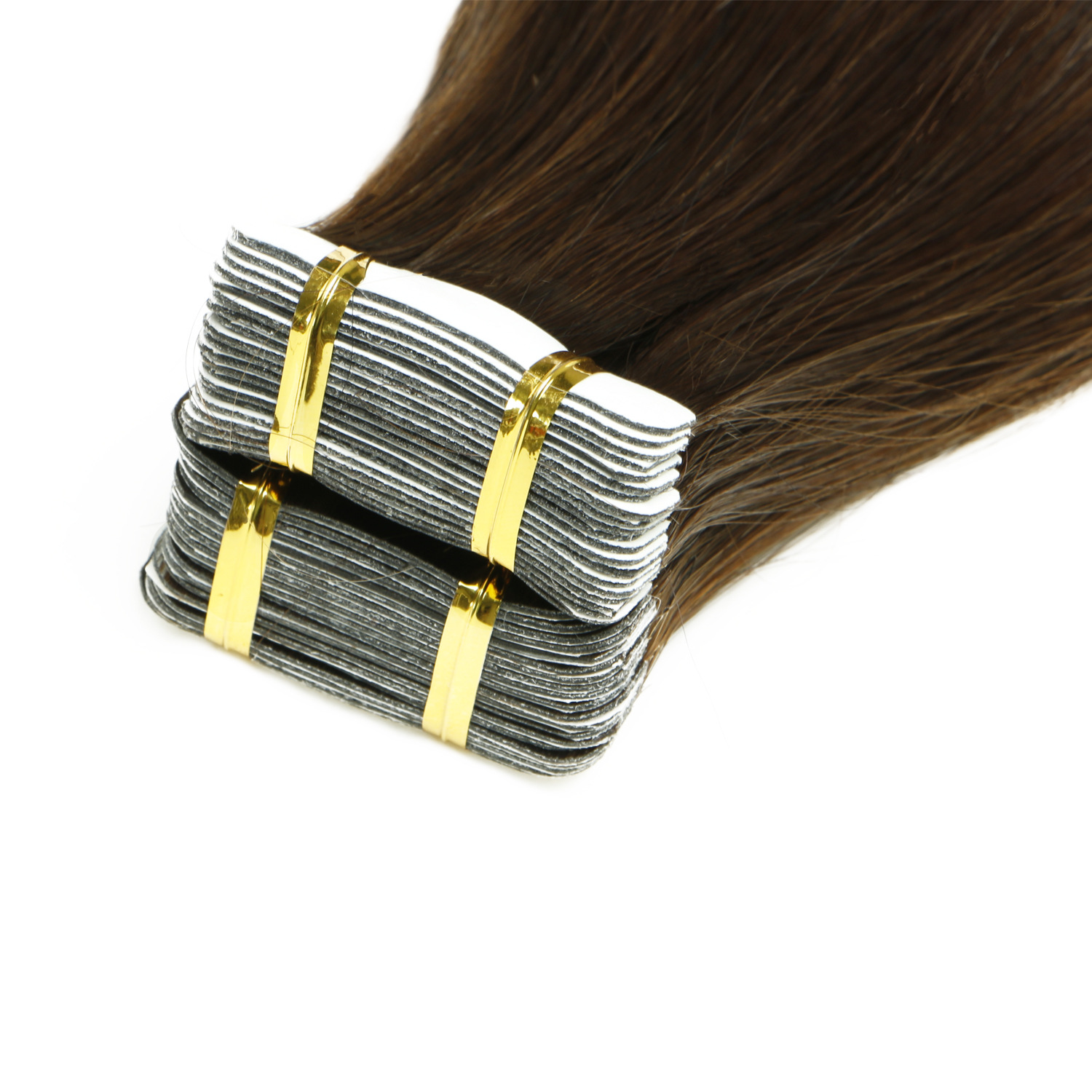 Wig pieces, European and American wig Extension Tape Hair Extension film hair #8 Real person hair brush glue hair Item Picture