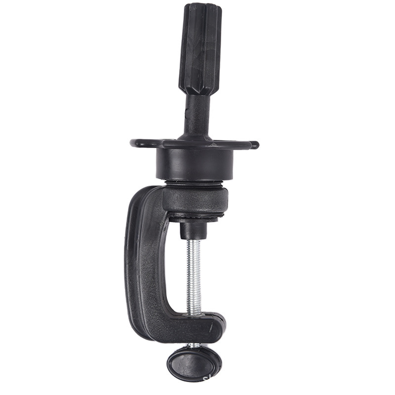 Cross-border direct supply of wig care and maintenance, wig accessories, head mold, small stand wholesale, black plastic teaching head stand Item Picture