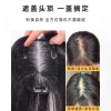 Swiss net full real hair hand-woven top hair replacement piece, light and breathable wig, long hair block for women Application Scenario
