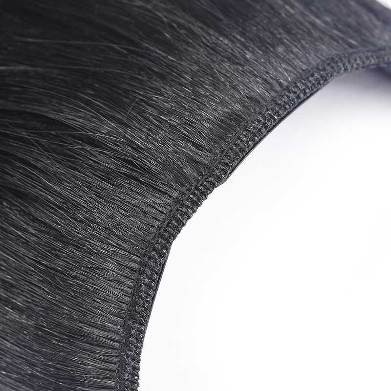Hair clips, hair extensions, long hair clips, hair covers, real hair can be dyed and permed, real hair clips Application Scenario