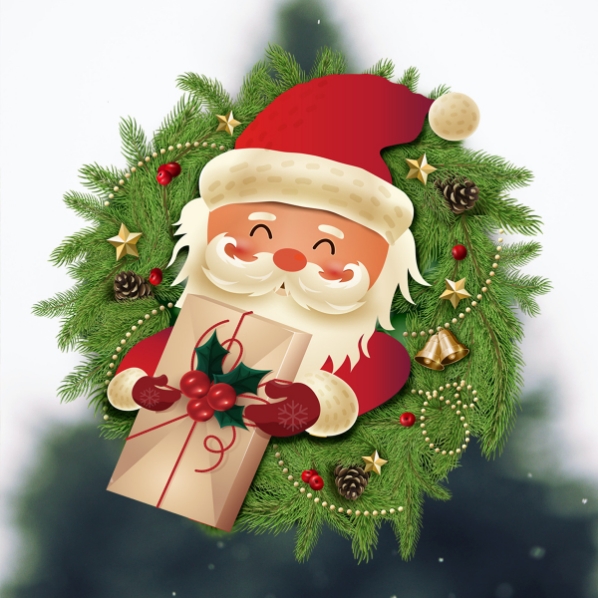 其他圣诞用品实物图