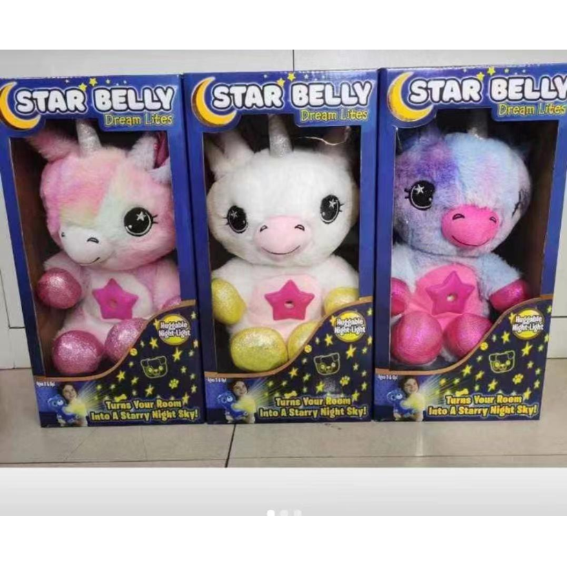 Star Belly Dream Lites Children's Cartoon Plush Starry Sky Dream Projection Lamp Specification image