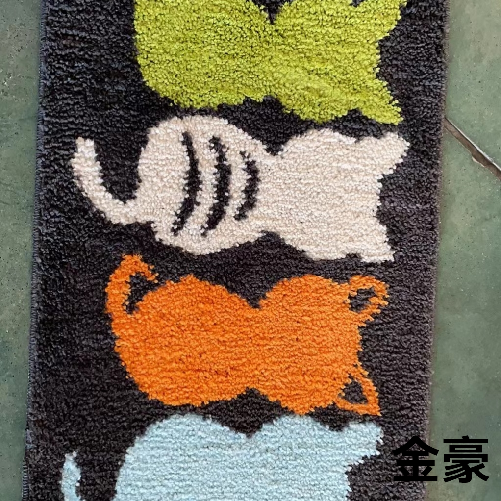新款TPR超纤垫 超纤地垫 防滑地垫 门垫 脚垫 涤纶超纤地毯