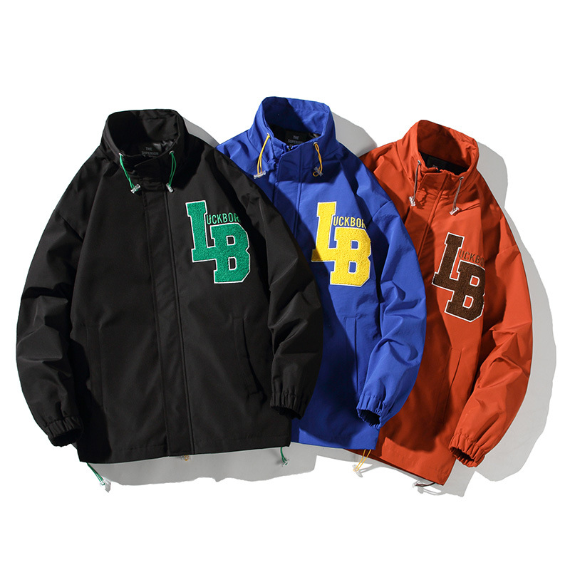 Jacket Man 2022 Spring/Autumn New Men's Jacket, fashionable and casual stand-up collar top, trendy and cool ins men's wear 2