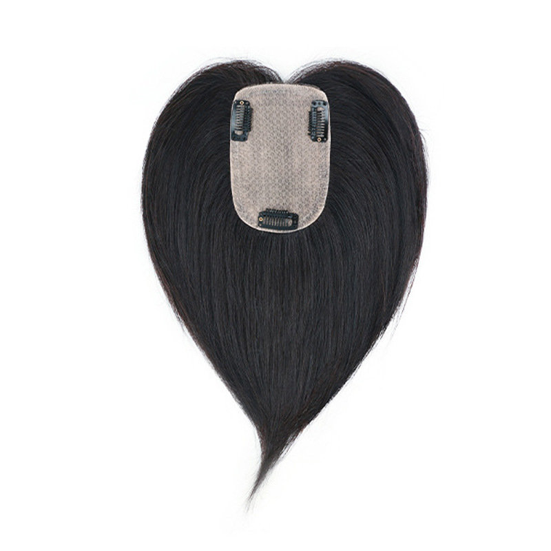 Wholesale of real hair pieces in stock. Natural and fluffy, imitation needle hair covering and hair extension one-piece wig pieces for women's hair Application Scenario
