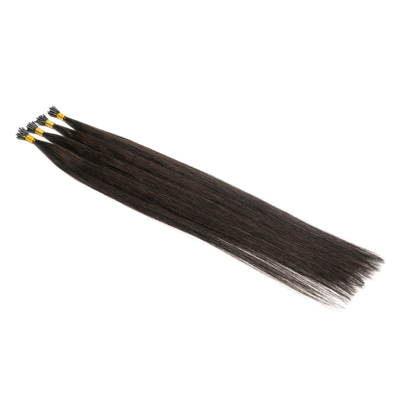 Black Hair extension feather, hair extension stick, ladies' hair extension, girls' wig, seamless hair extension, hair extension piece Tip Hair Item Picture