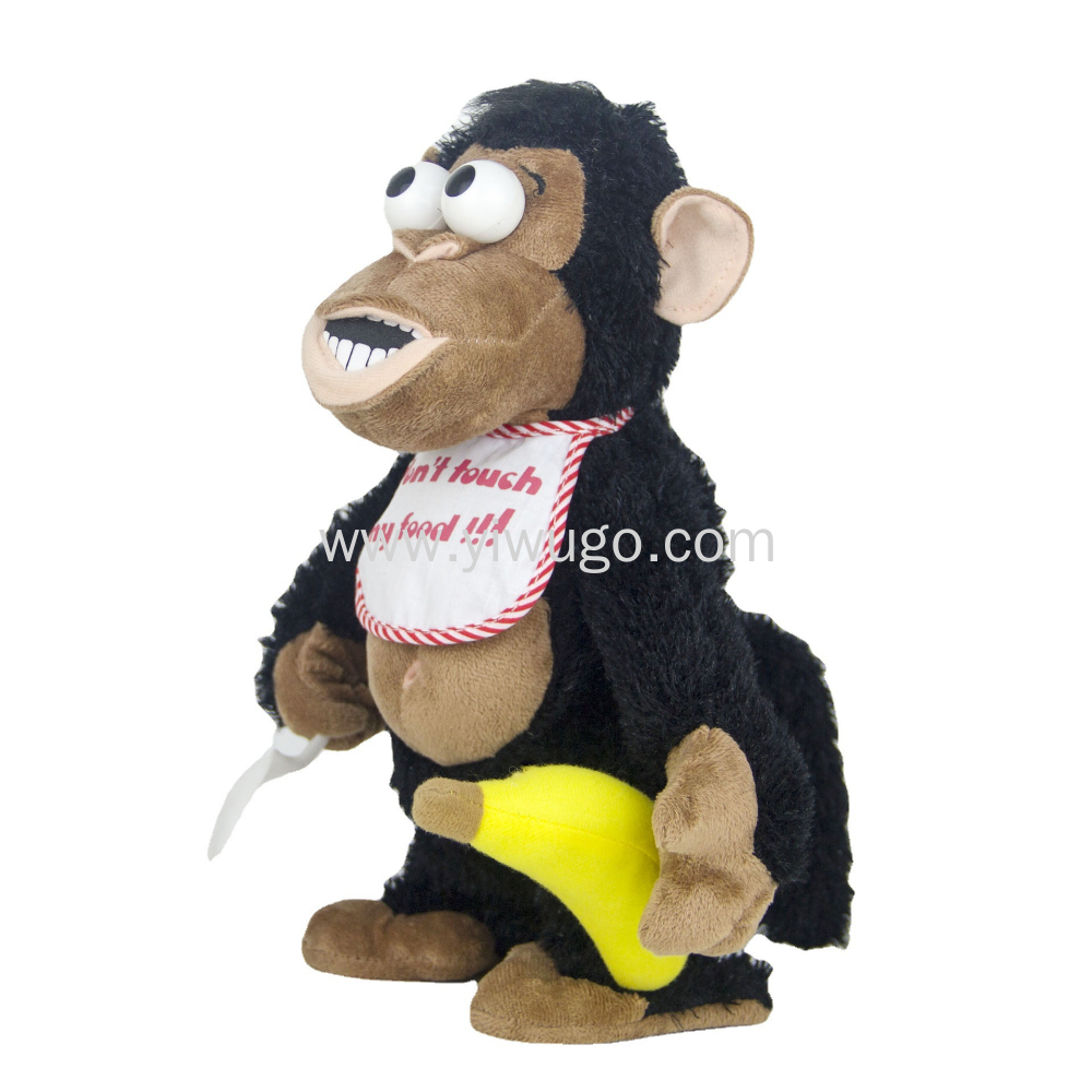 电动毛绒玩具礼物公仔可爱猴子沙雕神器儿童玩具抖音玩具小猴玩具详情图2