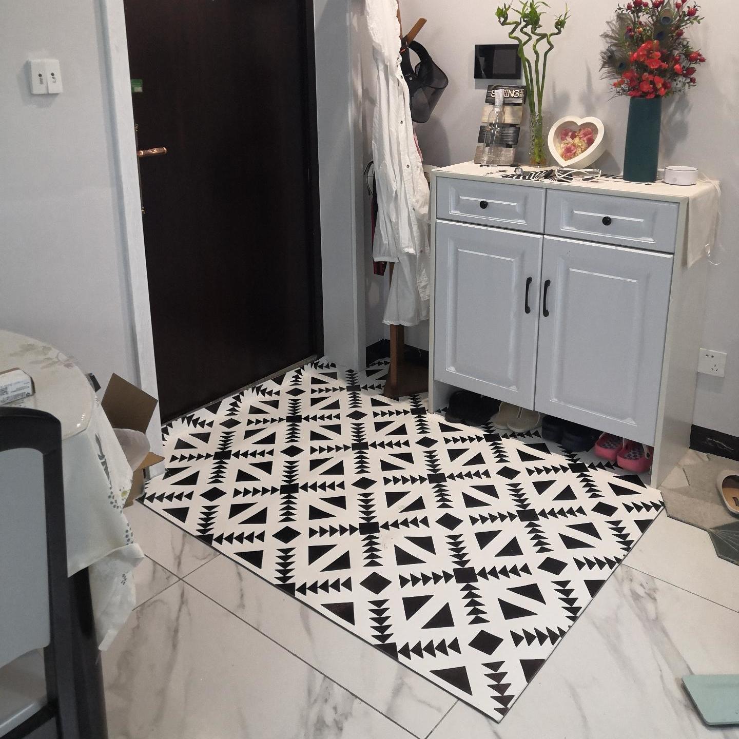 Floor MATS, entrance door MATS, no-wash and washable pvc foot MATS, cut household door anti-slip MATS, kitchen oil-proof MATS Specification image