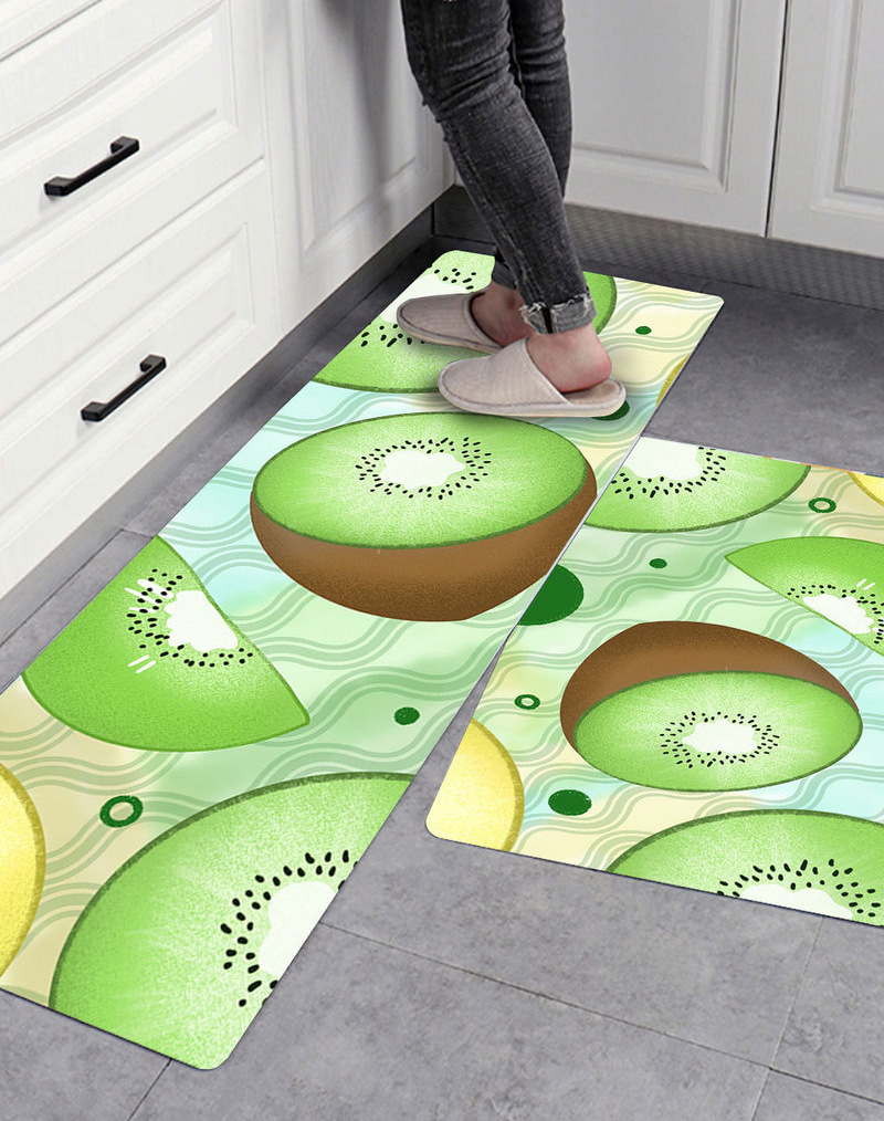 Diatom mud water-absorbing soft floor mat, bathroom anti-slip mat, bathroom entrance foot mat, quick-drying diatomite kitchen mat