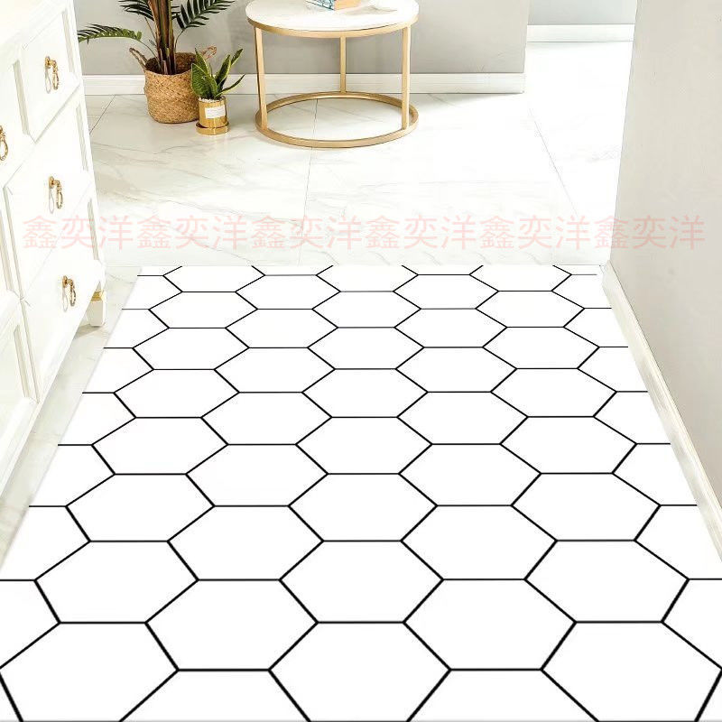 Floor MATS, entrance door MATS, no-wash and washable pvc foot MATS, cut household door anti-slip MATS, kitchen oil-proof MATS Item Picture