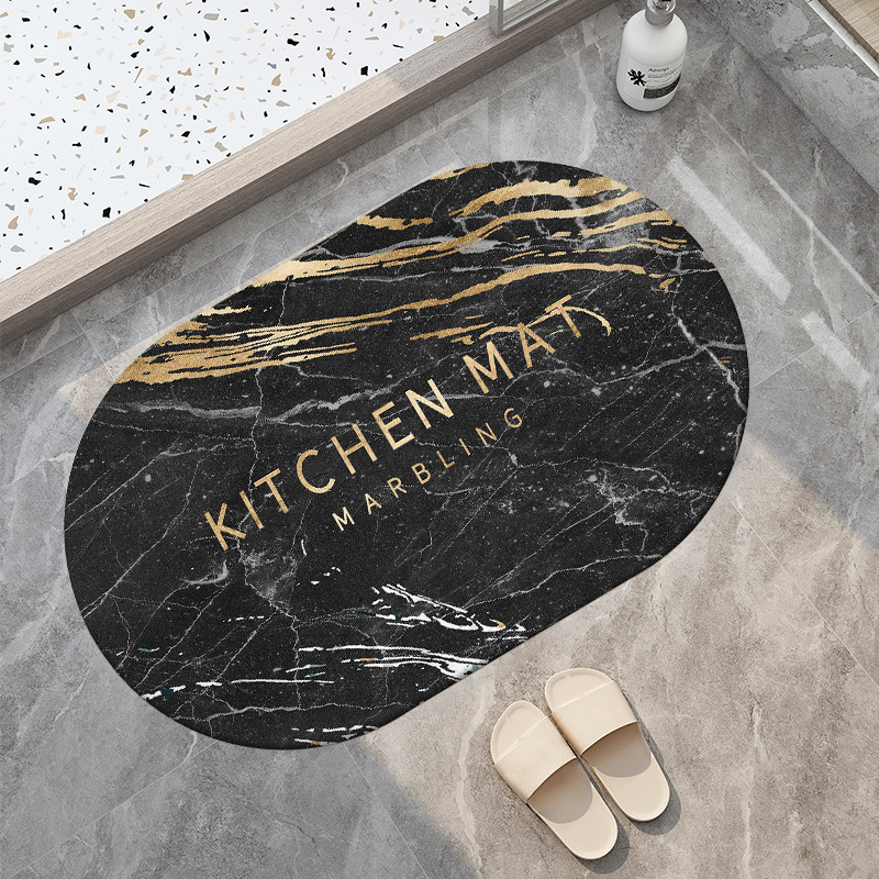 Door MATS, entrance door floor MATS, door entrance floor MATS, foot MATS, water-absorbing and anti-slip carpets, bathroom, toilet details Picture