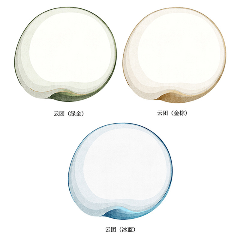 The entire carpet for the living room and bedroom is covered with round floor MATS. It is a light luxury home bedside blanket with a wabi-sabi style and an irregular coffee table Application Scenario