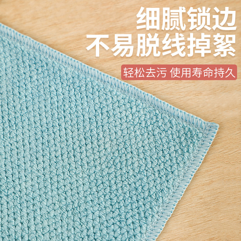 抹布、百洁布、洗碗巾实物图