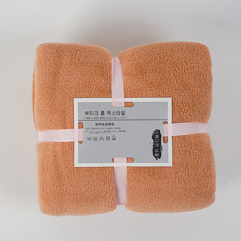 [LOVELY HOME] [hold ja] alta densidad coral fleece toalla conjunto de toallas de baño wholesale adulto suave hijo juego de toalla madre toalla de baño toalla de limpieza Application Scenario