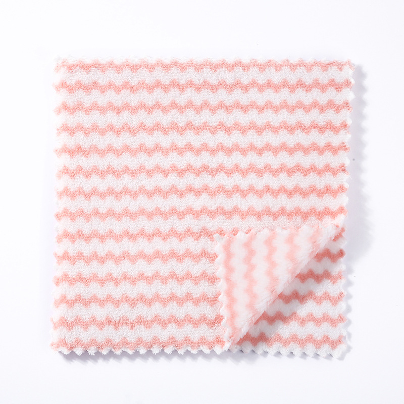 【LOVELY HOME】【 Chi Jia 】 Non-stick Lazy Cloth Kitchenware Scouring Pad Cleaning Cloth Cleaning Cloth Scouring Pad Cleaning Towel Dish Towel Kitchen Cloth Table Cleaning towel Item Picture