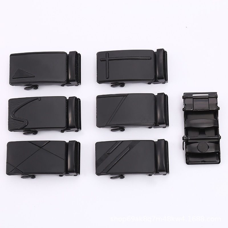 新款商务4.0网络无标皮带头 铁皮带扣 自动腰带扣头 现货批发