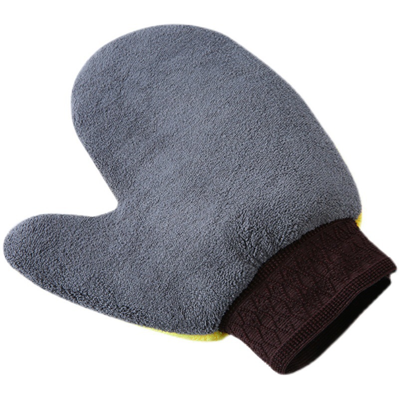 قفازات التنظيف ذات الوجهين، قفازات منزلية، قفازات غسيل سيارات Item Picture