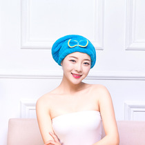 Coral wool dry hair cap absorbent quick dry towel bow bath cap thickened dry hair towel manufacturers wholesale