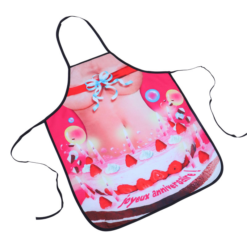 Christmas gift aprons Fun activities Holiday KTV aprons outdoor barbecue aprons Personality creative aprons sexy aprons