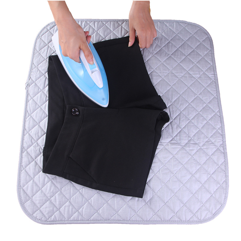【LOVELY HOME】【 Chi Jia 】 All-cotton waterproof ironing pad Polyester anti-slip ironing pad replace ironing board Portable foldable fast delivery all-cotton high-temperature resistant ironing pad Ironing pad Item Picture