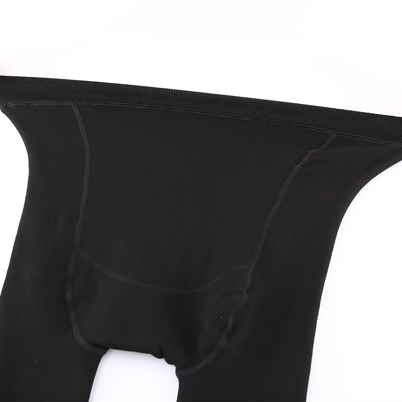 630g plus-size maternity pants for autumn and winter, with fleece and thickened warmth, one-piece cotton pantyhose, adjustable belly support, leggings Specification image