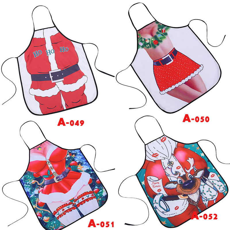 Personality Funny Apron Big Boobs Jeans Beauty Apron Foreign Trade Spot Factory Direct Print Apron Creative Apron Party Apron Specification drawing