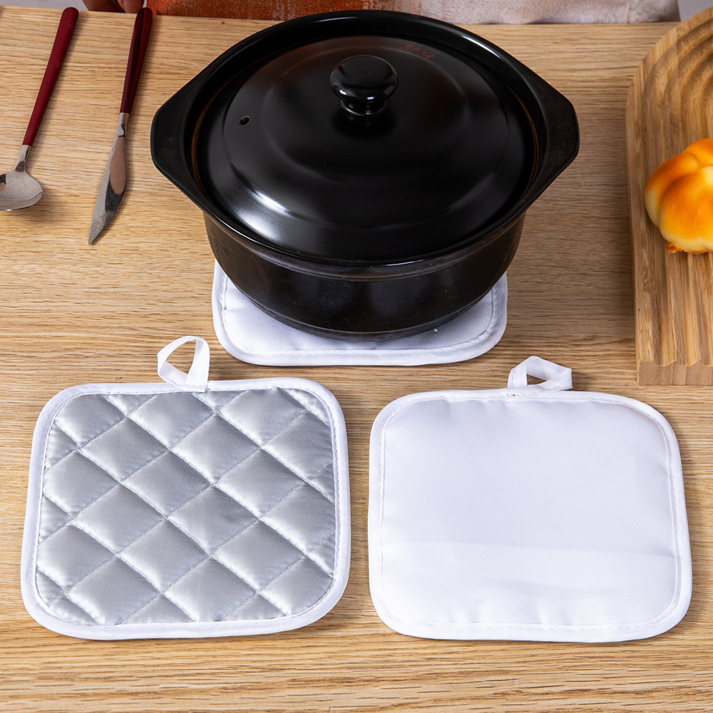 Heat transfer sublimation seal heat proof heat proof pan pad oven heat proof heat proof pad baking microwave oven pad blank digital print heat proof pad