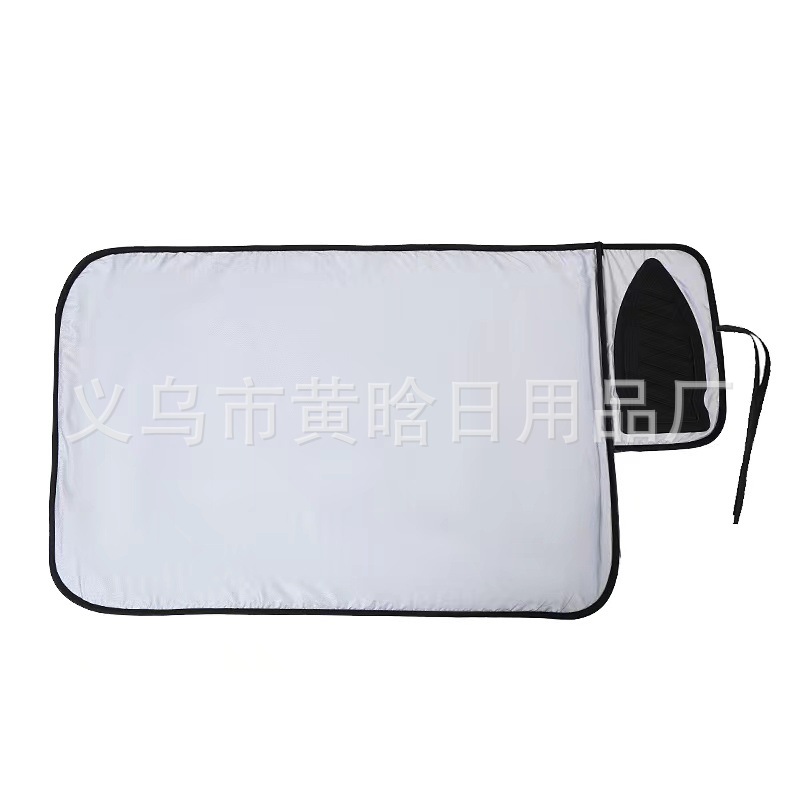[LOVELY HOME] [hold ja] almohadilla de plancha antiplancha para el hogar almohadilla de plancha de silicona recubierta de plata aislante térmico y plegable Item Picture