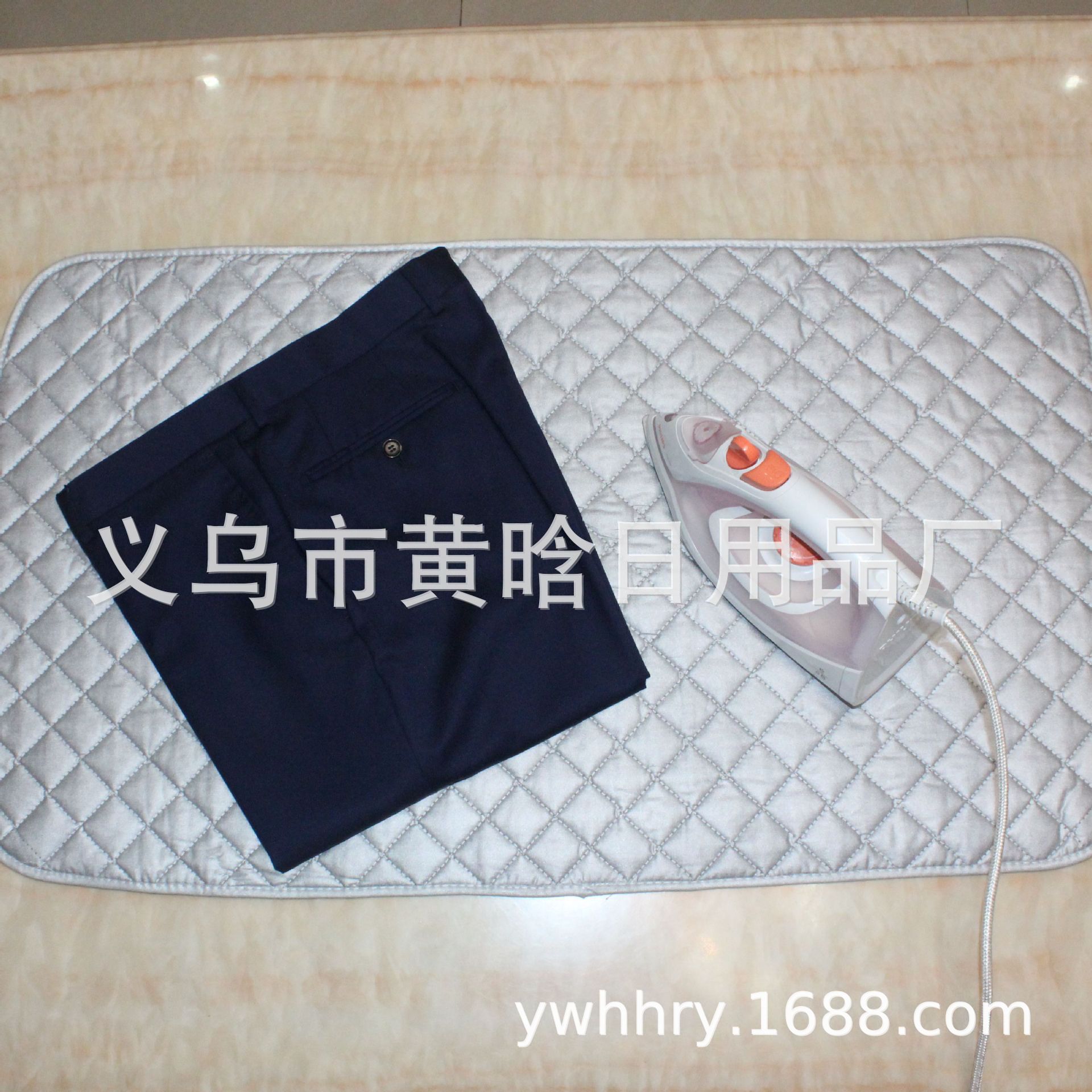 【LOVELY HOME】【 Chi Jia 】 High-temperature resistant ironing pad Coated silver tape magnetic ironing pad Foldable Washable ironing pad details Picture