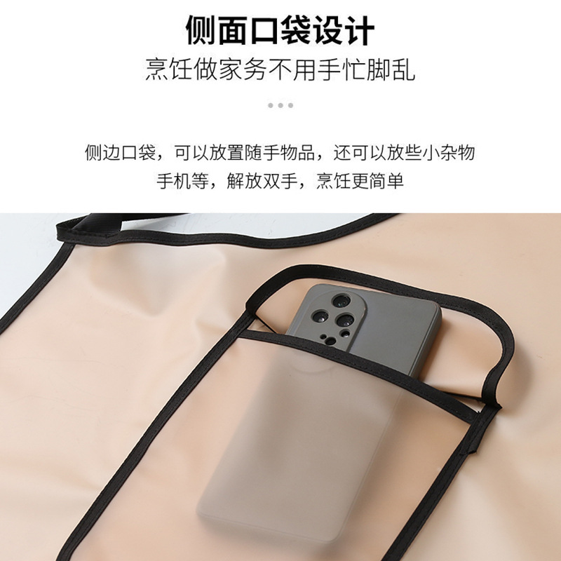 家务围裙、袖套实物图