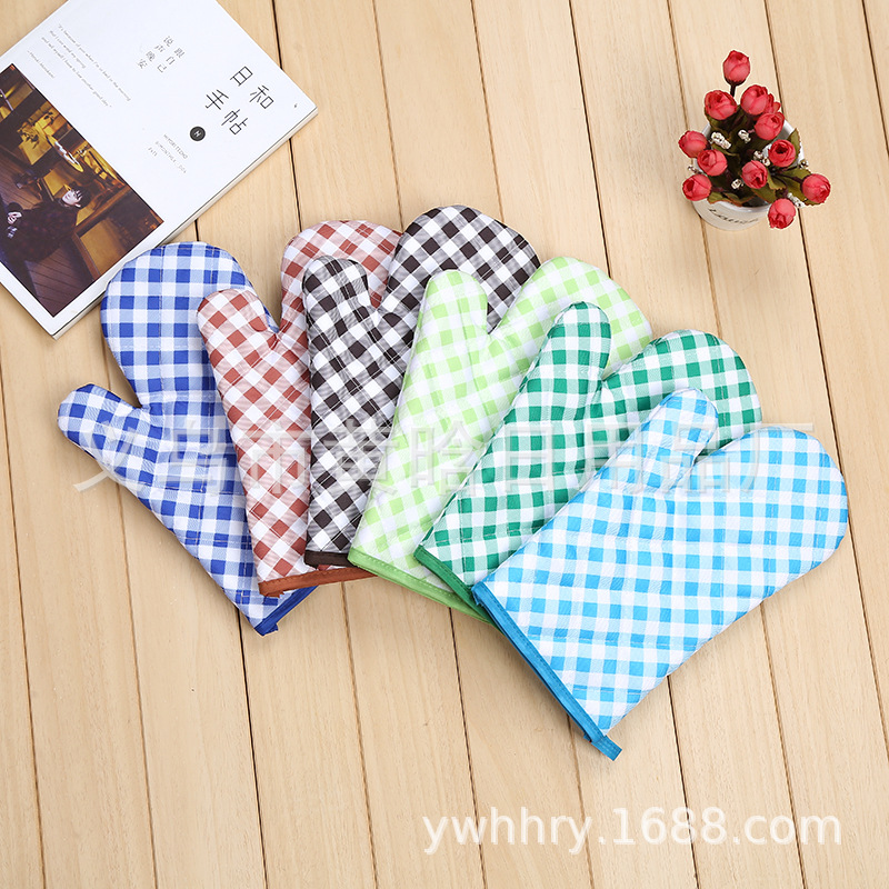 Heat resistant heat insulation gloves Microwave oven gloves kitchen baking gloves for heat protection