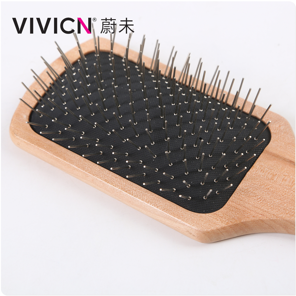 【 Weiwei 】 Airbag air cushion hair massage wooden comb, smooth hair styling comb, anti-static household large board hair comb Item Picture