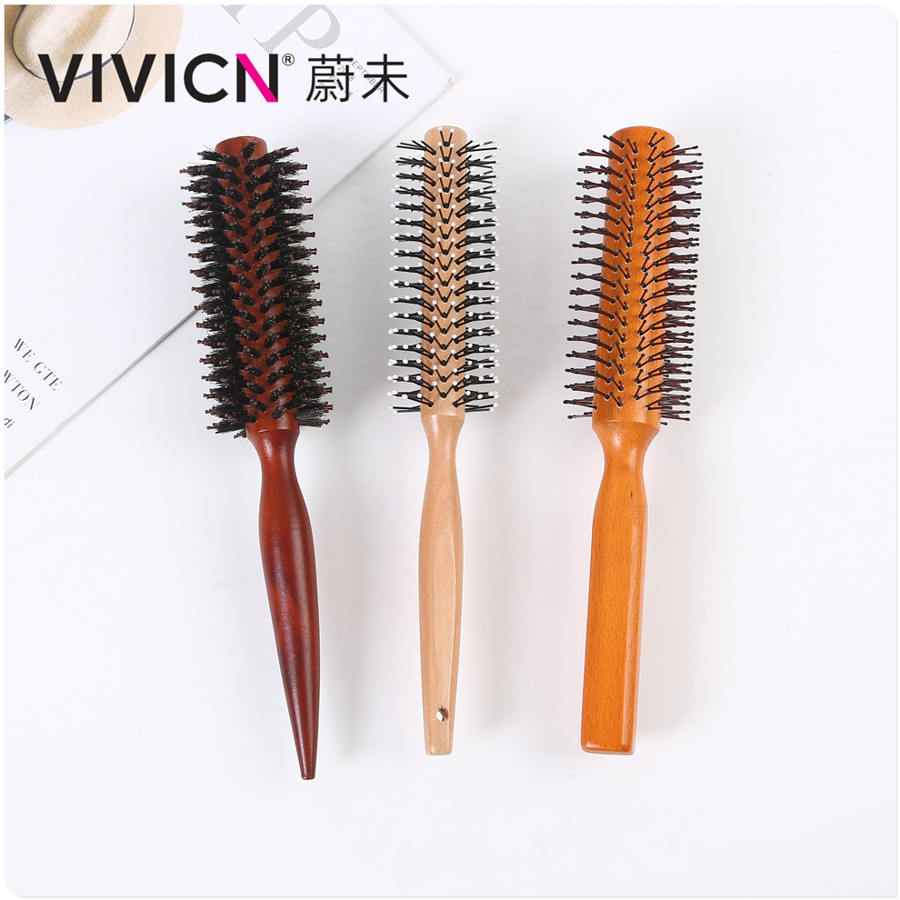 【蔚未】梳子卷发梳背头木梳滚梳造型梳发廊美发梳排骨梳油头梳