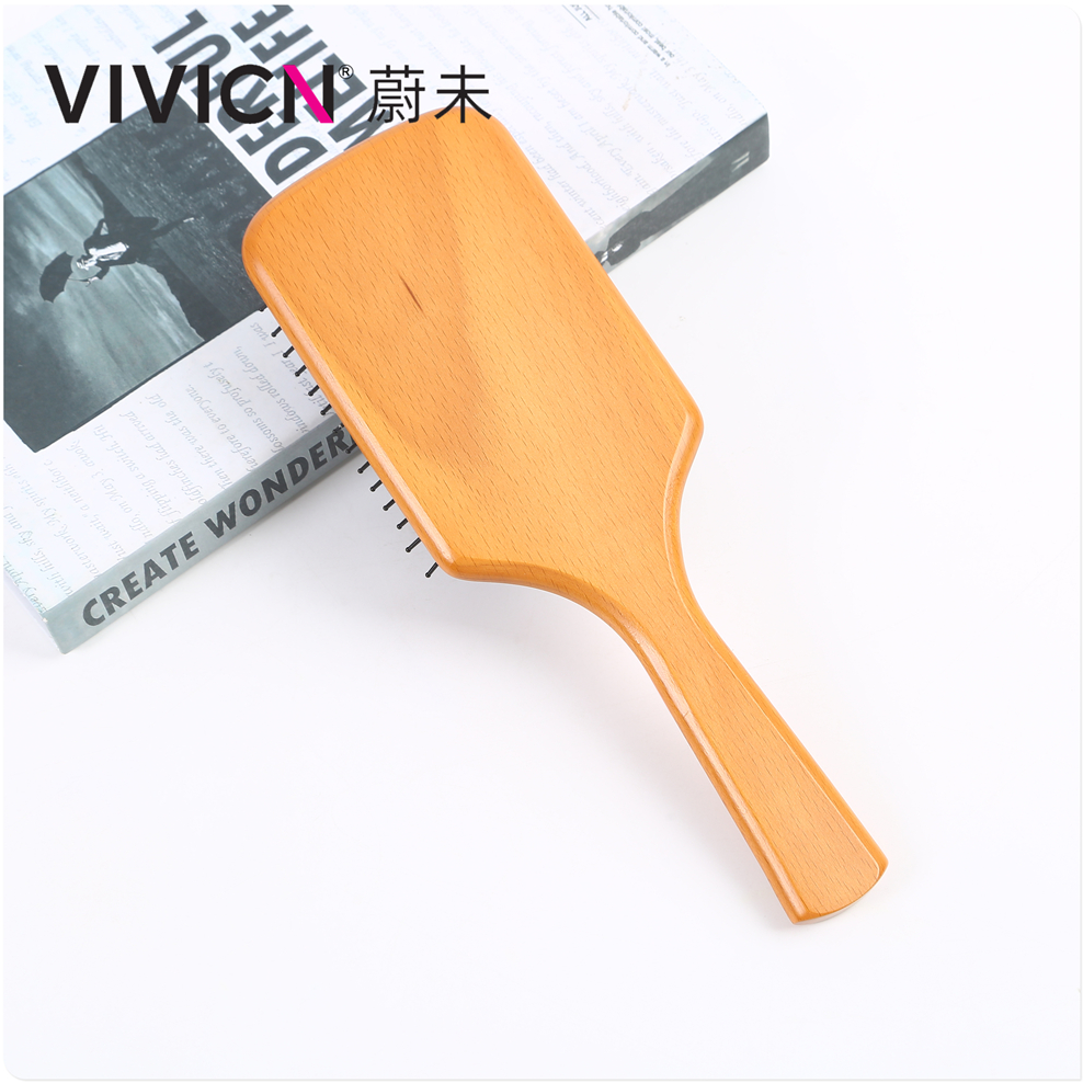 【 Weiwei 】 New style of wooden comb airbag massage scalp comb for men and women with long hair and large board air cushion Item Picture