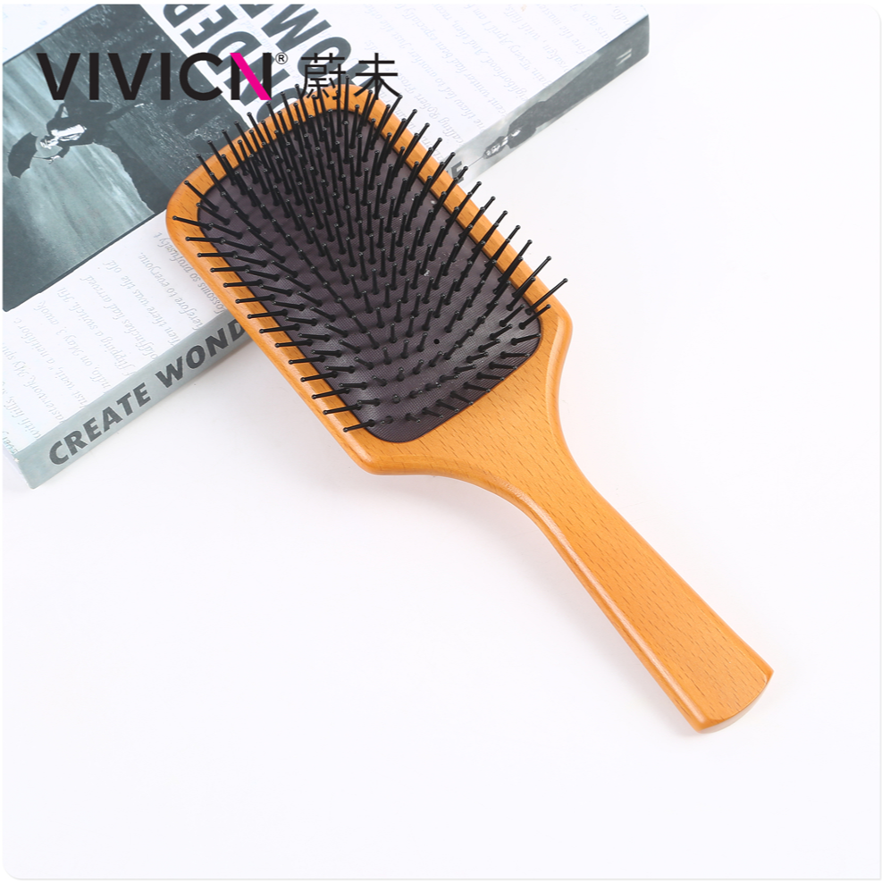 【 Weiwei 】 New style of wooden comb airbag massage scalp comb for men and women with long hair and large board air cushion Application Scenario