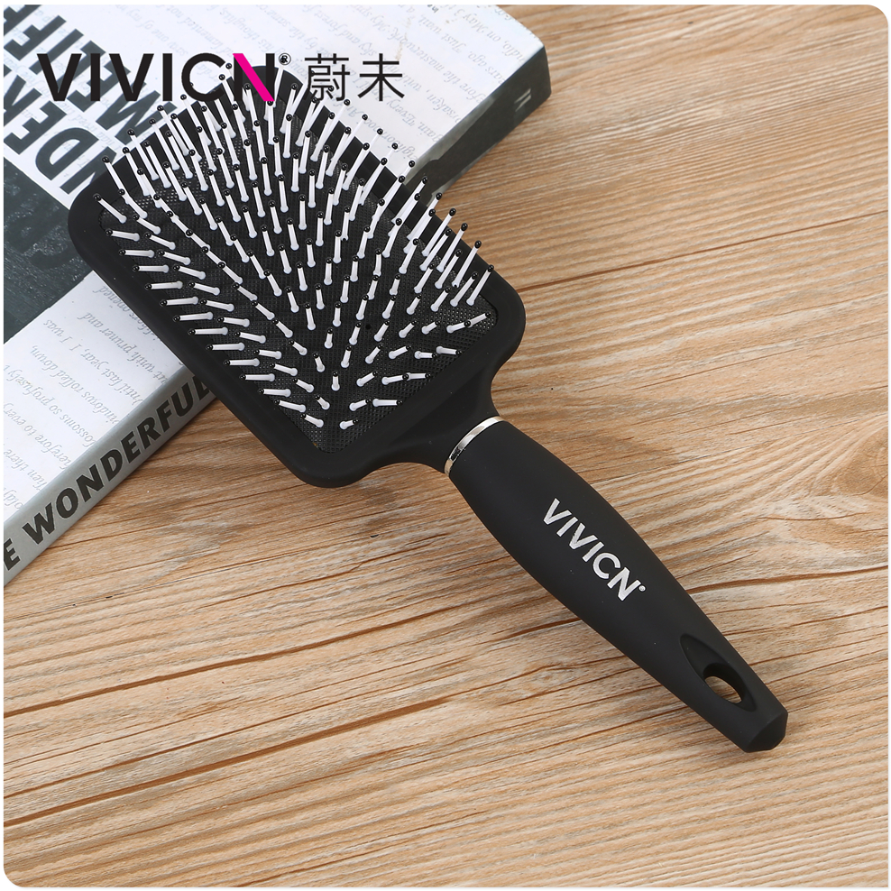 【 Weiwei 】 Home curling comb, men's and women's air cushion airbag massage comb, rib comb, hair styling comb, large board comb details Picture