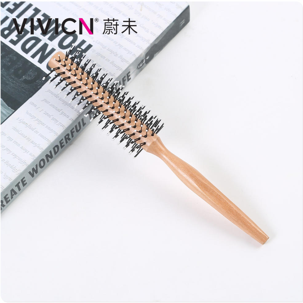 【 Wei Wei 】 Comb, curly hair comb, backhead wooden comb, roller comb, styling comb, salon hair salon comb, rib comb, slicked-back comb Specification image
